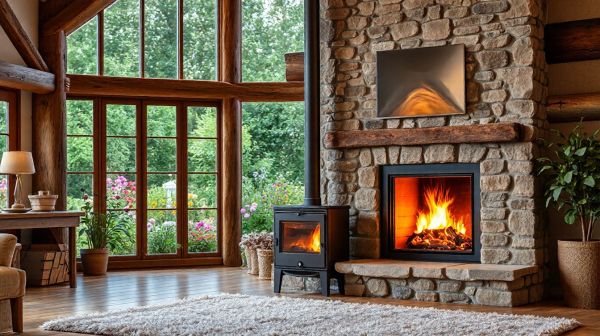 Top choix de poêles à bois pour couvrir 30m² efficacement